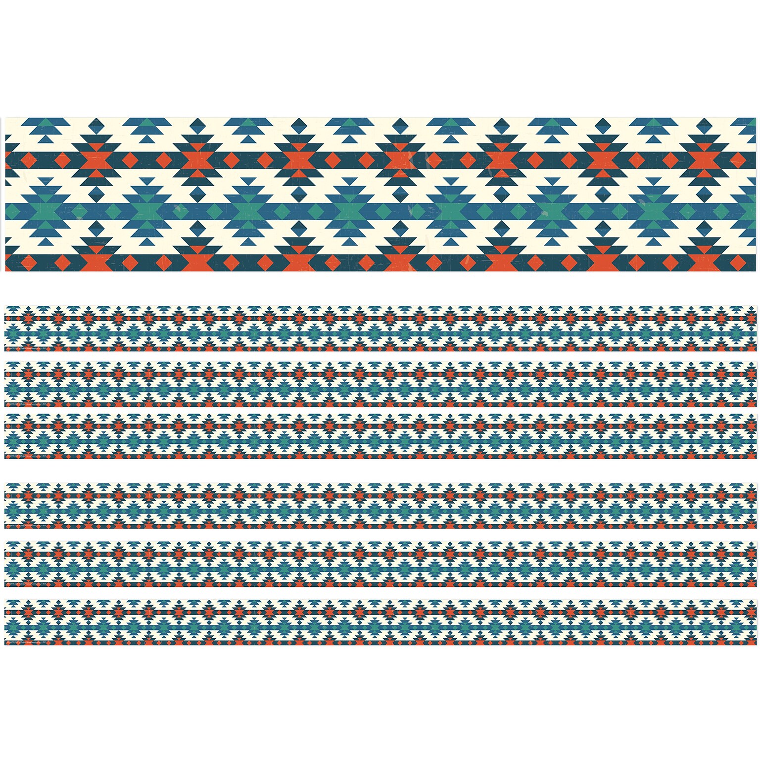 Eureka Adventurer Straight Borders/Trim, 2.25 x 37, Mojave, 6/Pack (EU-845667-6)