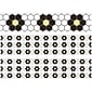 Eureka Straight Borders/Trim, 2.25" x 37', The Hive Floral Mosaic, 6/Pack (EU-845671-6)