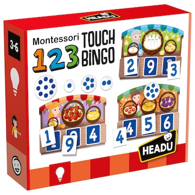 Headu 123 Montessori Touch Bingo (HDUIT21109)