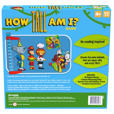 JAX Ltd. How Tall Am I?™ Game (JAX918046)