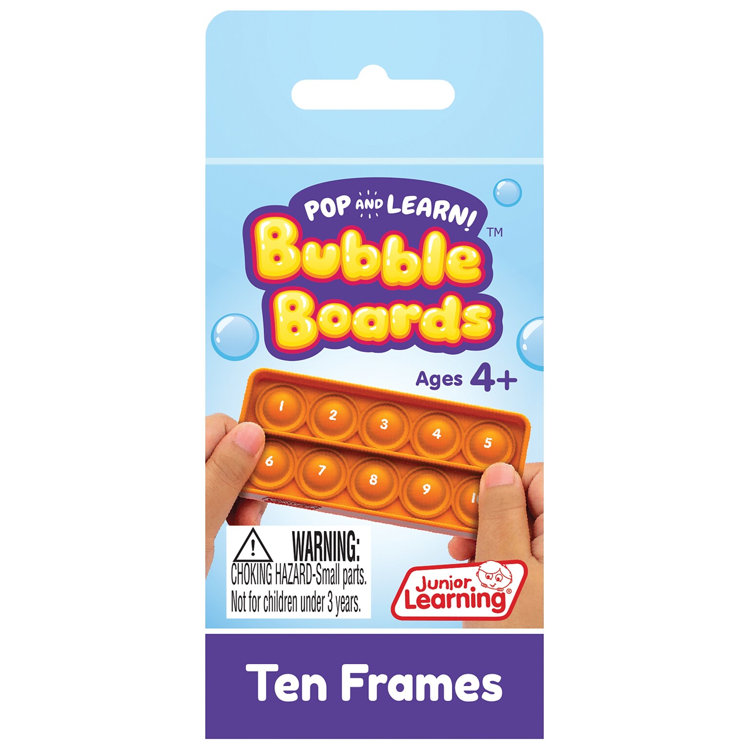 Junior Learning® Ten Frames Pop and Learn™ Bubble Boards (JRL673)