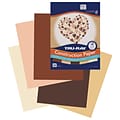Tru-Ray Shades of Me Assortment, 9 x 12 Construction Paper, 5 Assorted Colors, 50 Sheets Per Pack,