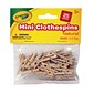 Crayola® Mini Clothespins, Natural, 25/Pack, 24 Packs (PACAC367201CRA-24)