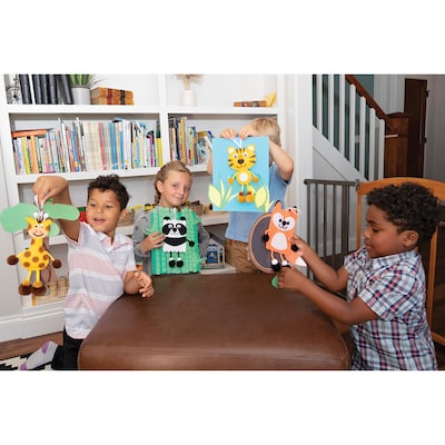 Creativity Street® Felt Sewing Animal Kit, Giraffe, 6" x 11" x 0.75", 6 Kits (PACAC5703-6)