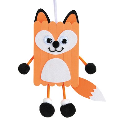 Creativity Street® Foam Stick Animal Kit, Fox, 6.75" x 11" x 1", 6 Kits (PACAC5706-6)