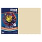 Tru-Ray Fade-Resistant, 12" x 18" Construction Paper, Ivory, 50 Sheets Per Pack, 5 Packs (PAC103065-5)