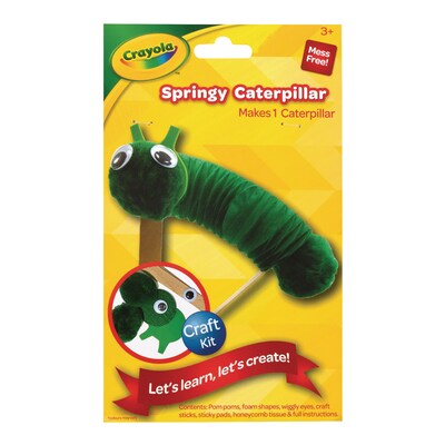 Crayola® Springy Caterpillar Kit, 12 Kits (PACAC1000153CRA-12)