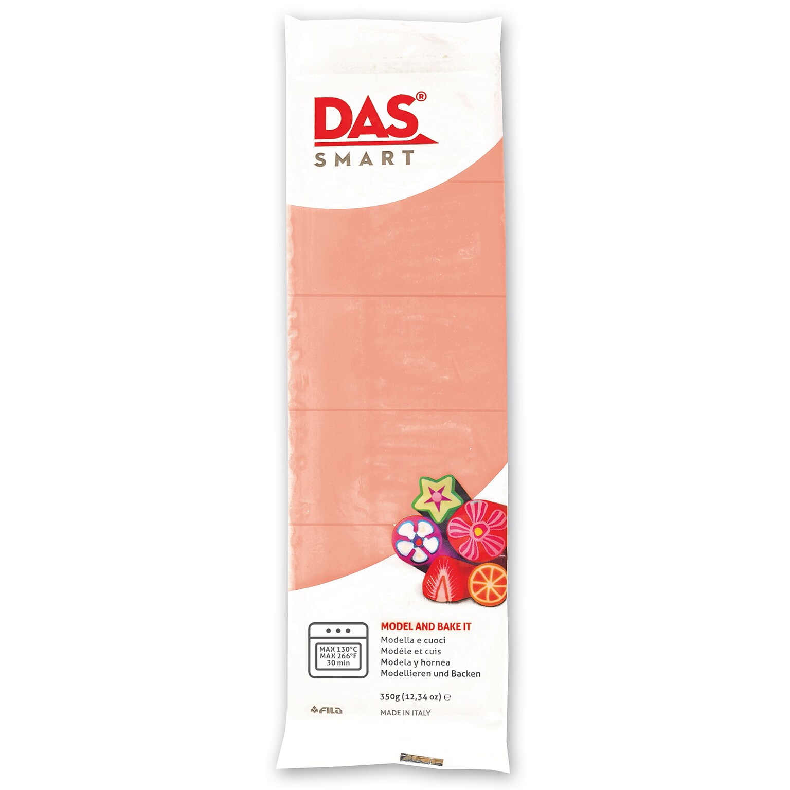 DAS Smart Clay, Flesh Pink, 350 g (PACF322007)