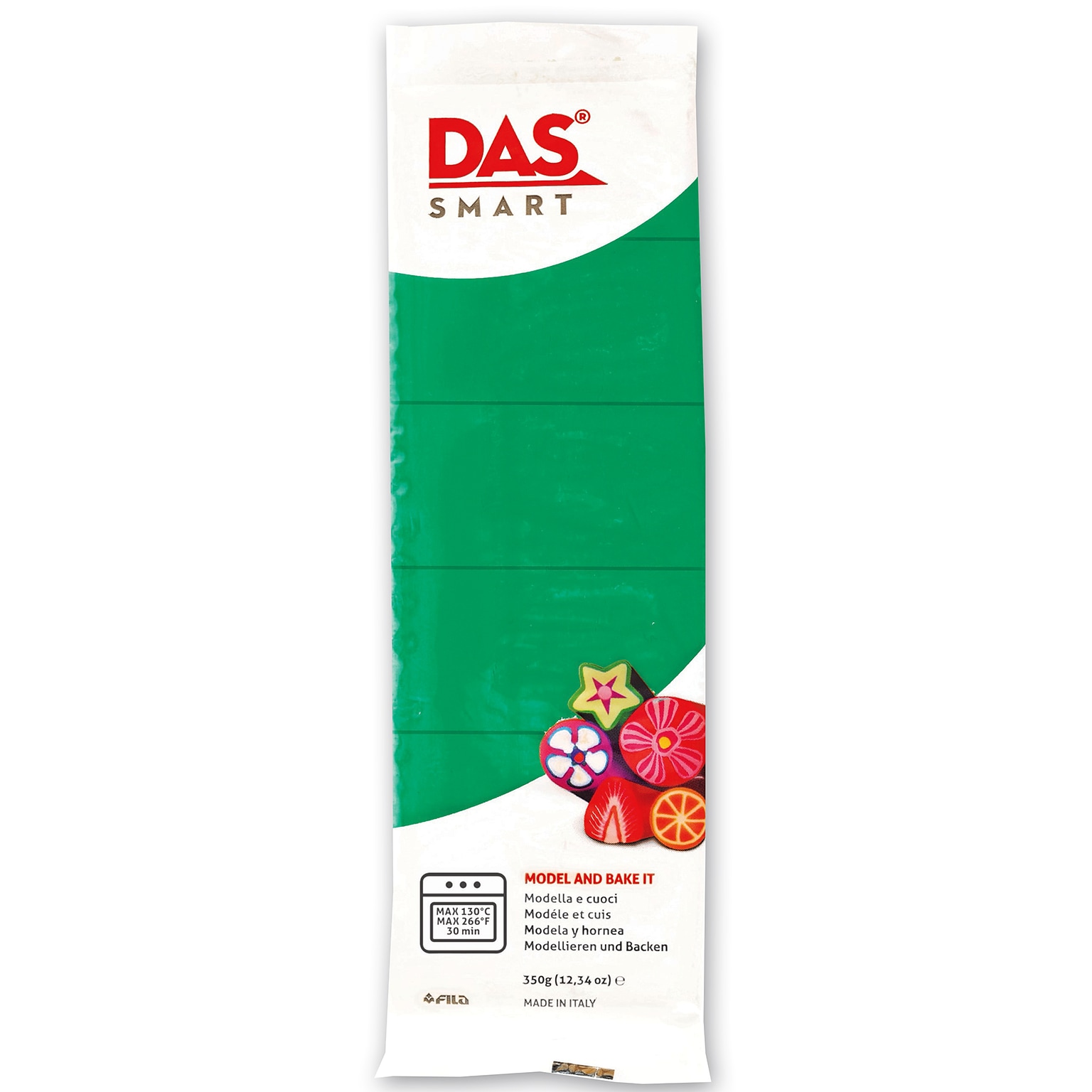 DAS Smart Clay, Emerald Green, 350 g (PACF322020)