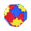 Polydron Junior Polydron, Assorted Colors, 124 Pieces (PY-606000)