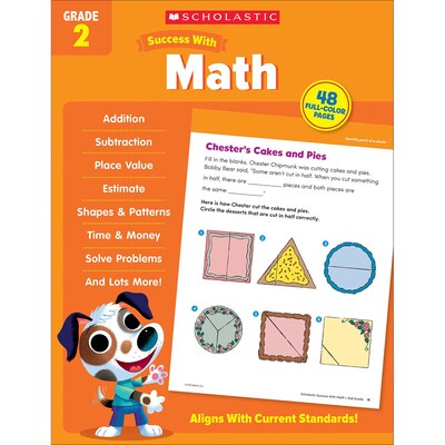 Scholastic Teacher Resources Scholastic Second Grade Success Workbooks, 4/Set