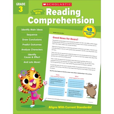 Scholastic Teacher Resources Scholastic Third Grade Success Workbooks, 4/Set