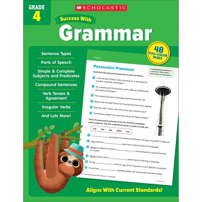 Scholastic Teacher Resources Scholastic Forth Grade Success Workbooks, 4/Set