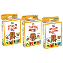 Briarpatch The World of Eric Carle™ Animal Rummy Card Game, Pack of 3 (UG-01251-3)