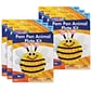 Creativity Street® Pom Pon Animal Plate Kit, Bee, 9" x 8.5" x 1", 6 Kits (PACAC5713-6)