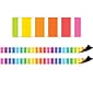 Teacher Created Resources Magnetic Borders/Trim, 1.5" x 24', Colorful Stripes, 2/Pack (TCR77563-2)