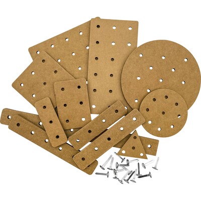 Teacher Created Resources® STEM Basics: Cardboard Construction, Brown, 100 Per Pack, 3 Packs (TCR209