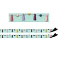 Teacher Created Resources Oh Happy Day Magnetic Borders/Trim, 1.5 x 24, Pom-Poms and Tassels, 2/Pa