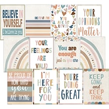 Teacher Created Resources Everyone is Welcome 11 x 15.75 Posters Pack, 12/Set (TCR7146)
