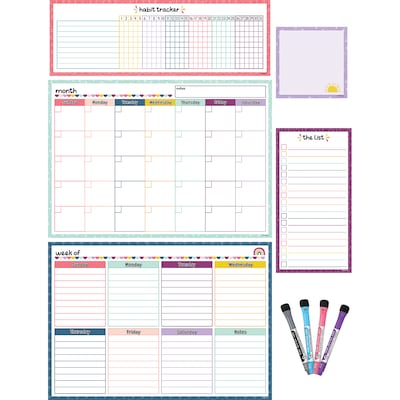 Teacher Created Resources® Oh Happy Day Dry-Erase Magnetic Calendar Set (TCR77403)