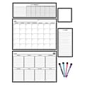 Teacher Created Resources® Black & White Dry-Erase Magnetic Calendar Set (TCR77407)