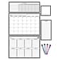 Teacher Created Resources® Black & White Dry-Erase Magnetic Calendar Set (TCR77407)