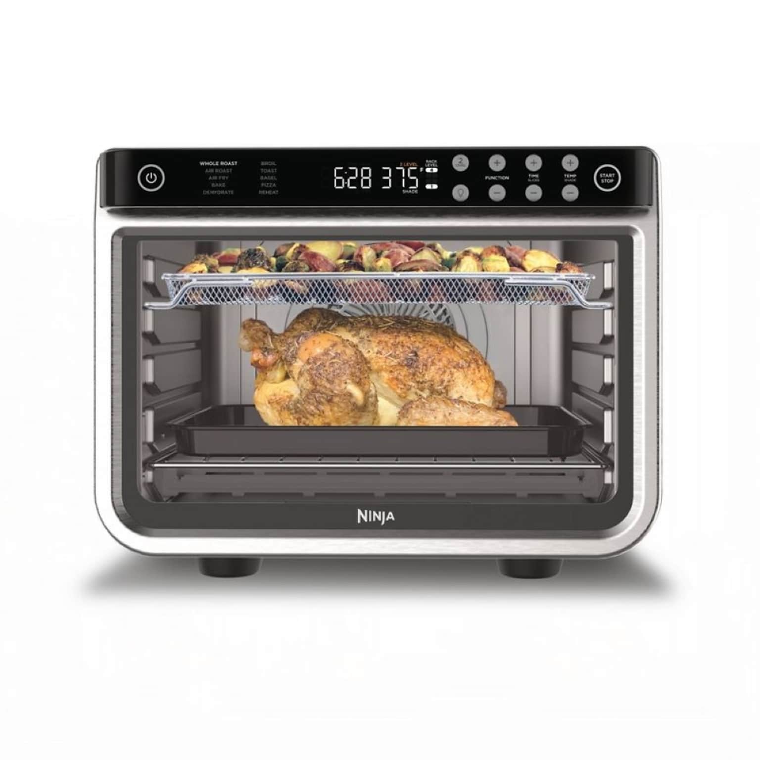 Ninja Foodi 10-in-1 XL Pro 8-qt Air Fry Oven, Stainless Steel (DT201)