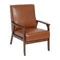 Flash Furniture Langston LeatherSoft Arm Chair, Cognac (ISIT673317BR)
