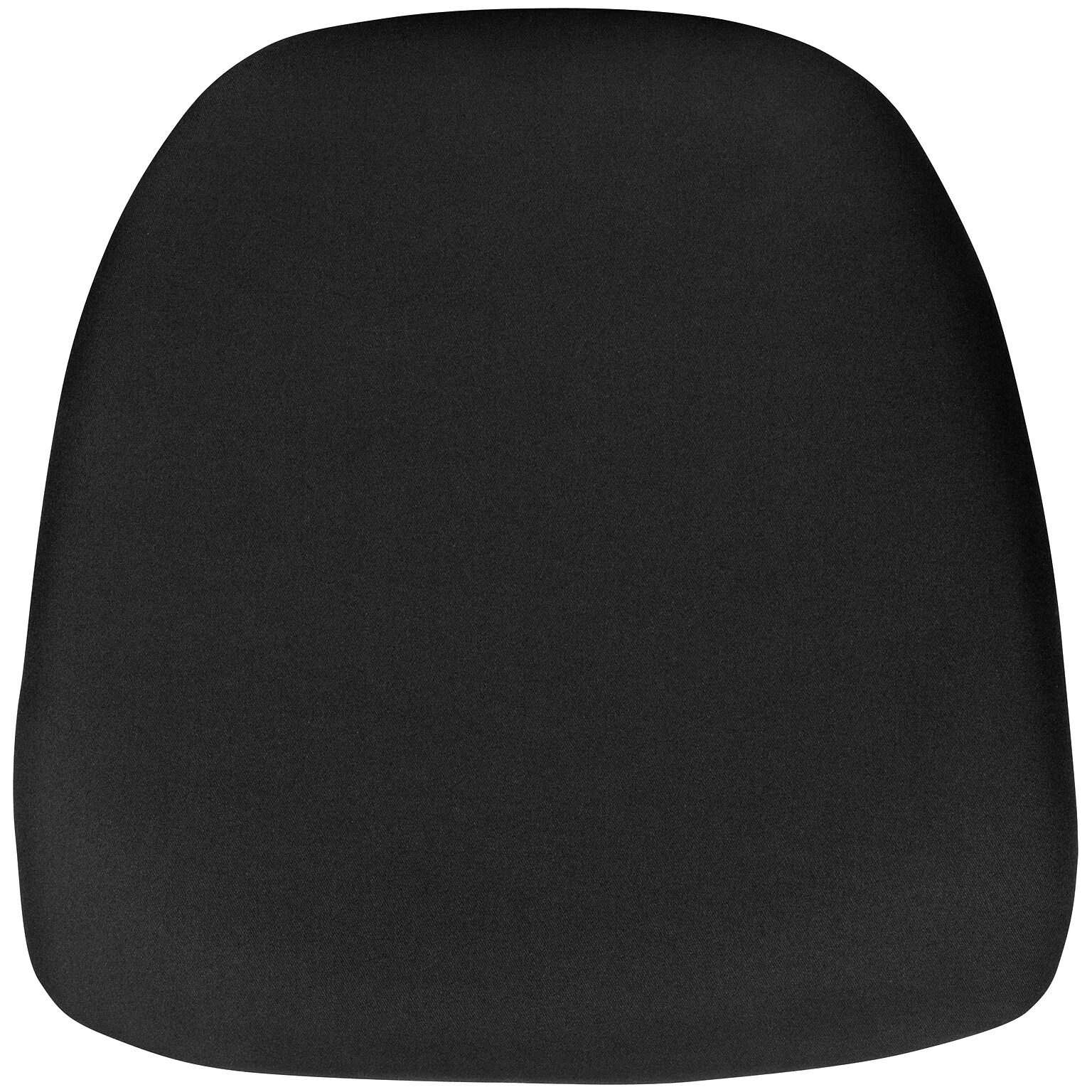 Flash Furniture Louise Fabric Chiavari Chair Cushion, Black (BHBLACKHARD)