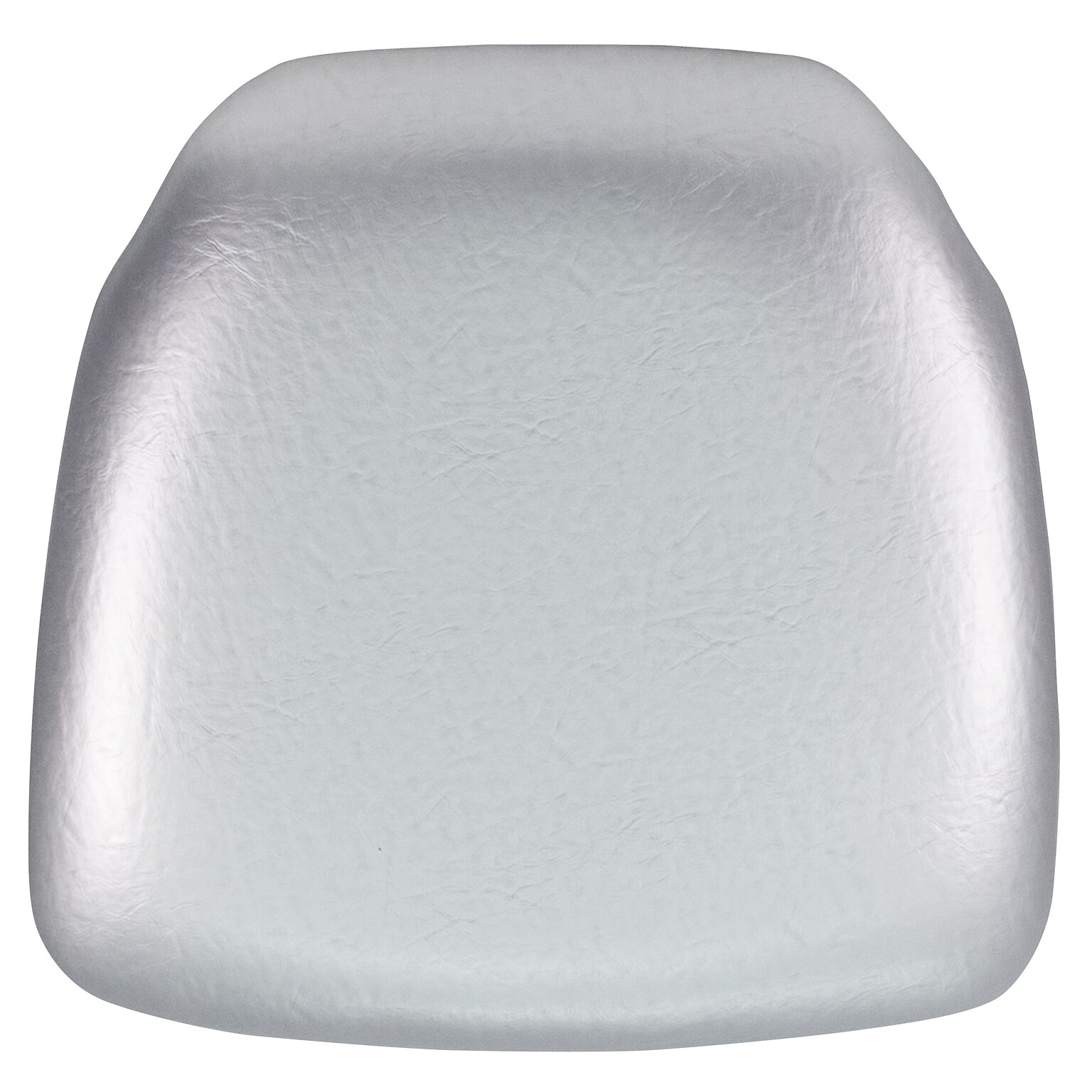 Flash Furniture Louise Vinyl Chiavari Chair Cushion, Silver (BHSILHARDVYL)