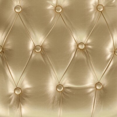 Flash Furniture Louise Tufted Vinyl Chiavari Chair Cushion, Gold (SZTUFTGOLD)