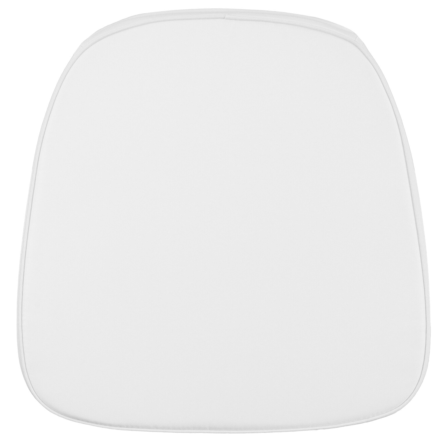 Flash Furniture Louise Fabric Chiavari Chair Cushion, Snow White, 22 Pack (22LELCSNWH)