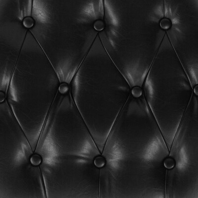 Flash Furniture Louise Tufted Vinyl Chiavari Chair Cushion, Black (SZTUFTBK)