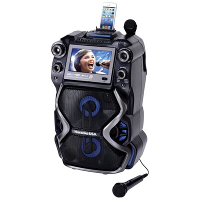 Karaoke USA Portable Professional CDG/MP3G Karaoke Player with 7" TFT Digital Color Screen (GF920)