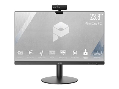 MSI PRO AP241 11M-005US All-in-One Computer, Intel Core i7-11700 11th Gen 2.5GHz, 16GB RAM, 500GB SSD (PROAP24111M005)