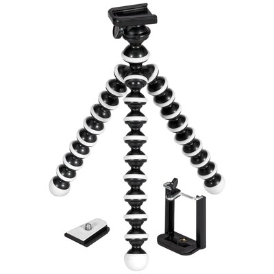 GPX Flexible 10" Mini Tripod, Black (TPD108B)