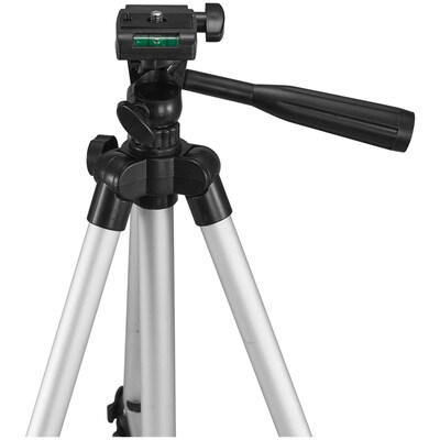 GPX Pan & Tilt 42" Tripod, Silver (TPD427S)