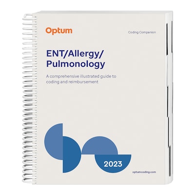 Optum 2023 Coding Companion for ENT/Allergy/Pulmonology (AENT23)