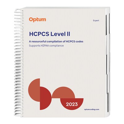 Optum 2023 HCPCS Level II Expert, Spiral (BHS23)