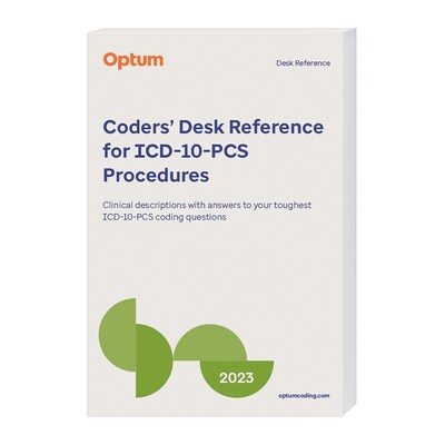 Optum 2023 Coders Desk Reference for Procedures ICD-10-PCS, Compact, 6x9 (ITDRP23)