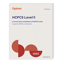 Optum 2023 HCPCS Level II Professional, Softbound (HB23)