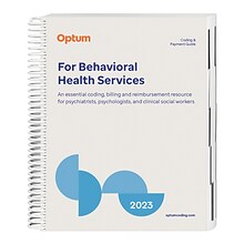 Optum 2023 Coding and Payment Guide for Behavioral Health Services (SYCH23)