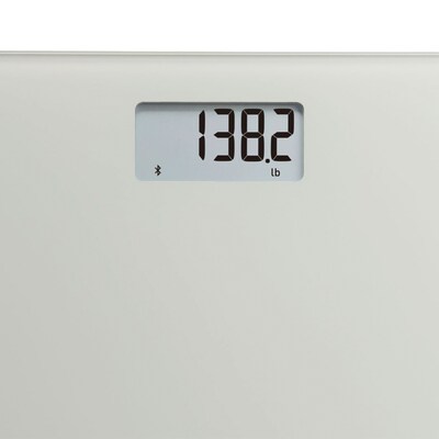 Omron SC-150 Digital Scale with Bluetooth Connectivity, Light Gray