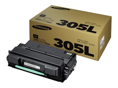 HP 305L Black Toner Cartridge for Samsung MLT-D305L (SV048), Samsung-branded printer supplies are no
