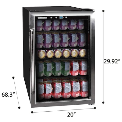 Frigidaire EFMIS155 4.4 Cubic-ft. 126-Can Compact Refrigerator