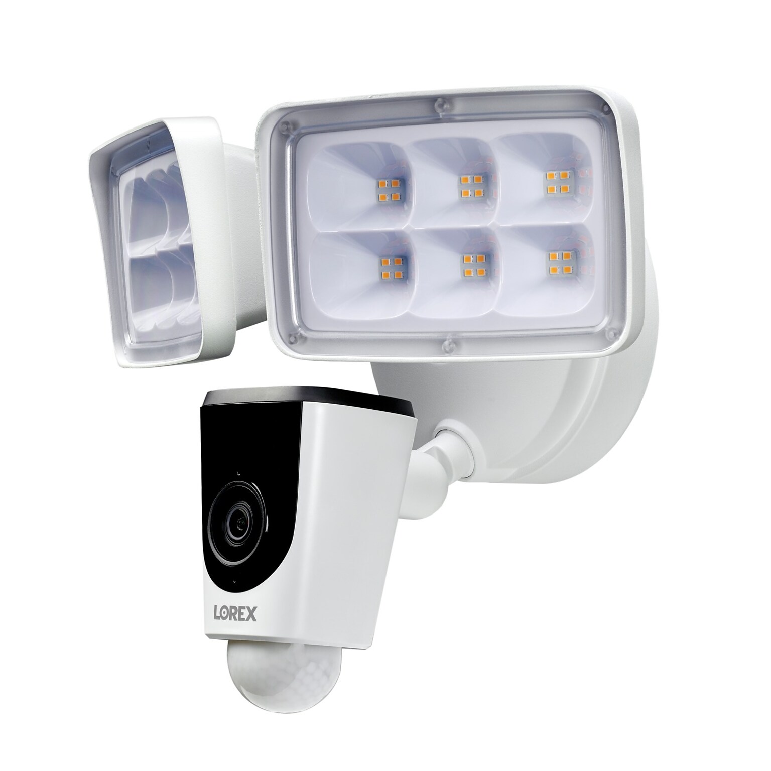 Lorex 1080p Full HD Wi-Fi Floodlight Camera, White (V261LCD-E)