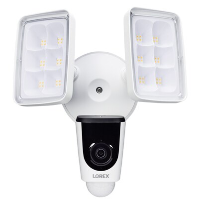 Lorex 1080p Full HD Wi-Fi Floodlight Camera, White (V261LCD-E)