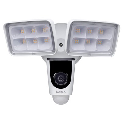 Lorex 1080p Full HD Wi-Fi Floodlight Camera, White (V261LCD-E)