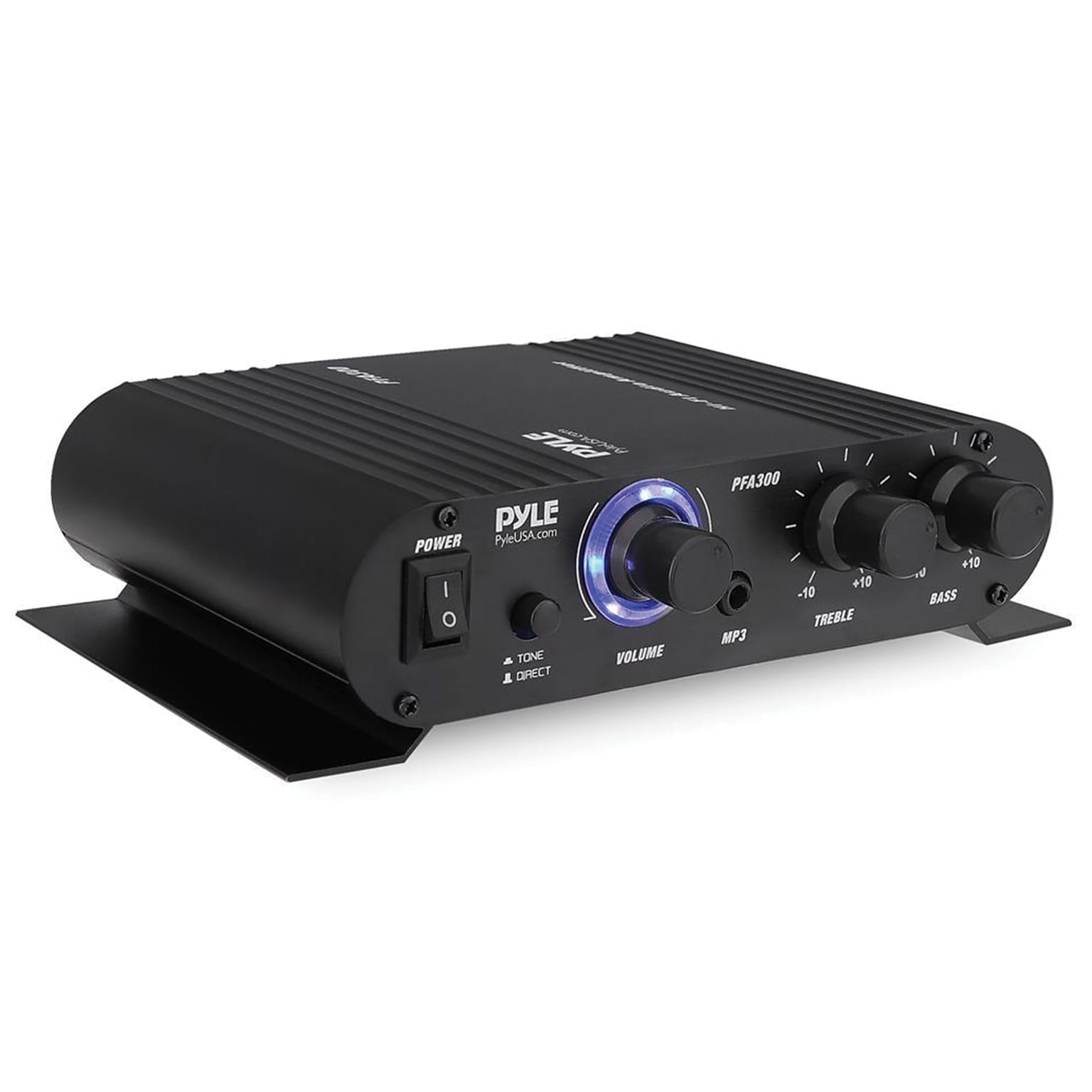 Pyle Hi-Fi Stereo Class-T Amp, 2 Channel, 90 Watts, Black (PFA300)