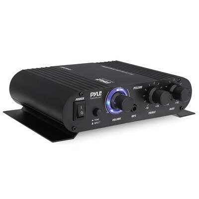 Pyle Hi-Fi Stereo Class-T Amp, 2 Channel, 90 Watts, Black (PFA300)
